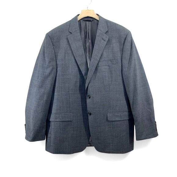 Ralph Lauren Other - Ralph Lauren Blazer Men 48R Sport Coat Jacket 100% Wool 2 Button Gray Wedding
